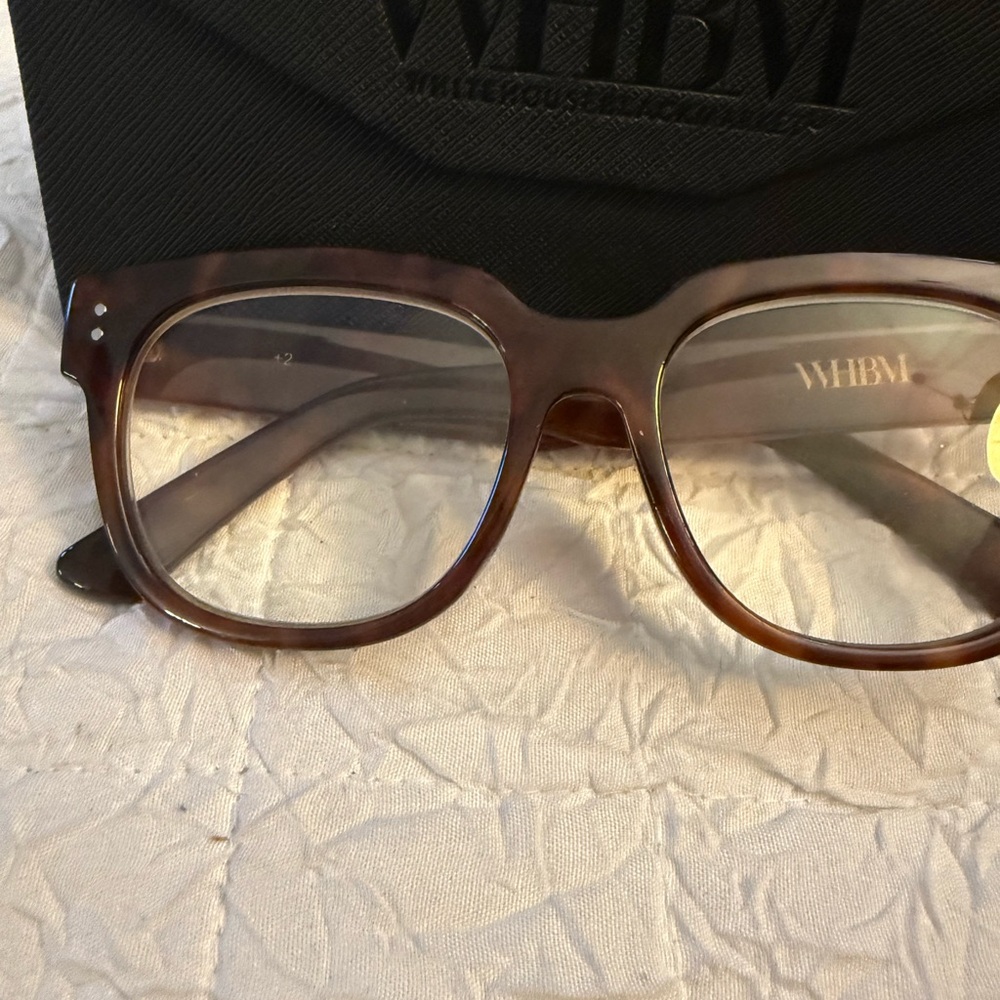 White House Black Market Brown Tortoiseshell Glasses